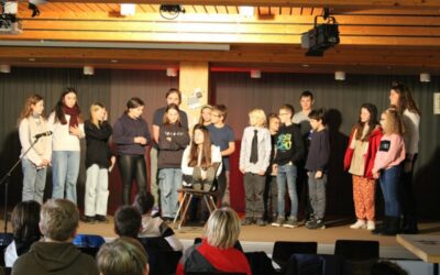 „Christmas Play“ der 6c am Gymnasium im Kannenbäckerland