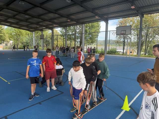 Erste SV-Olympiade am Gymnasium im Kannenbäckerland