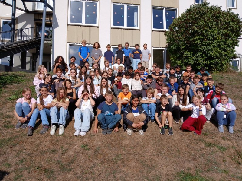 Die Klassen 6a, 6b und 6c auf Klassenfahrt